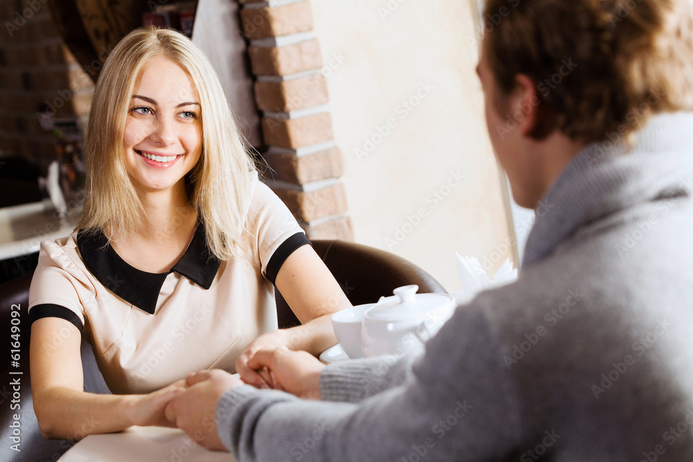 Couple on date