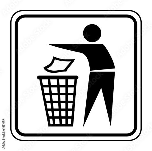 Logo poubelle.