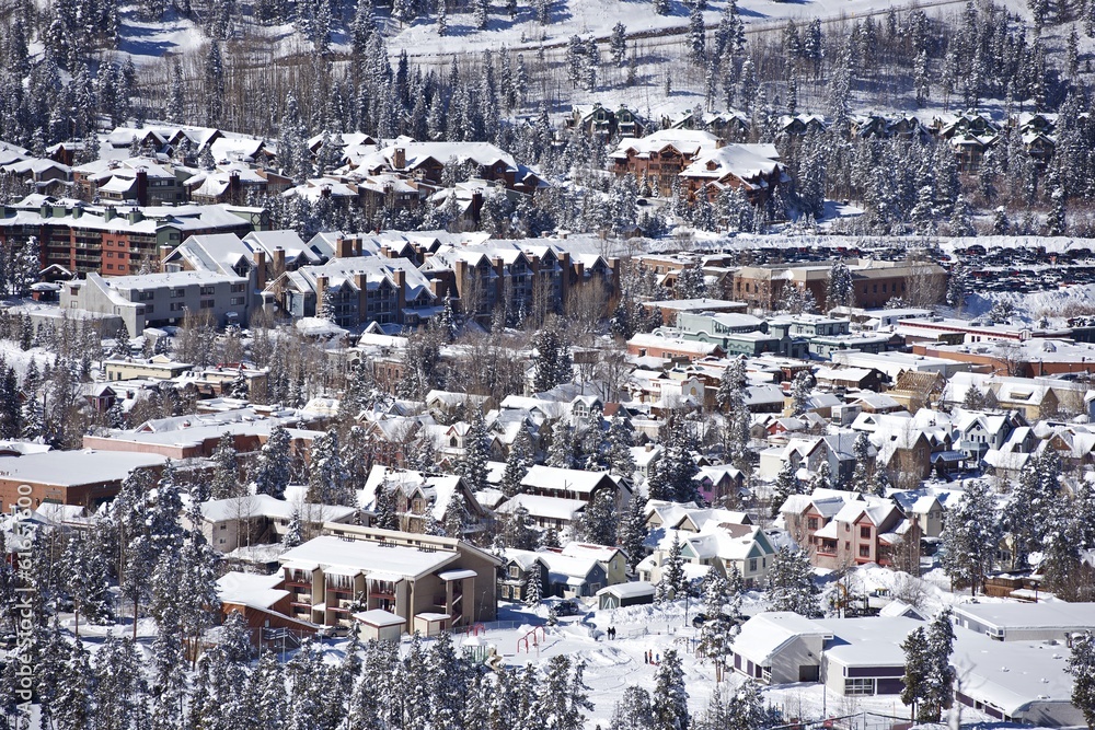 Naklejka premium Town of Breckenridge