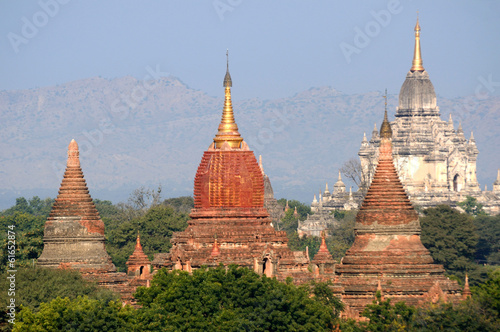 Buddhist Temples in Bagan Myanmar