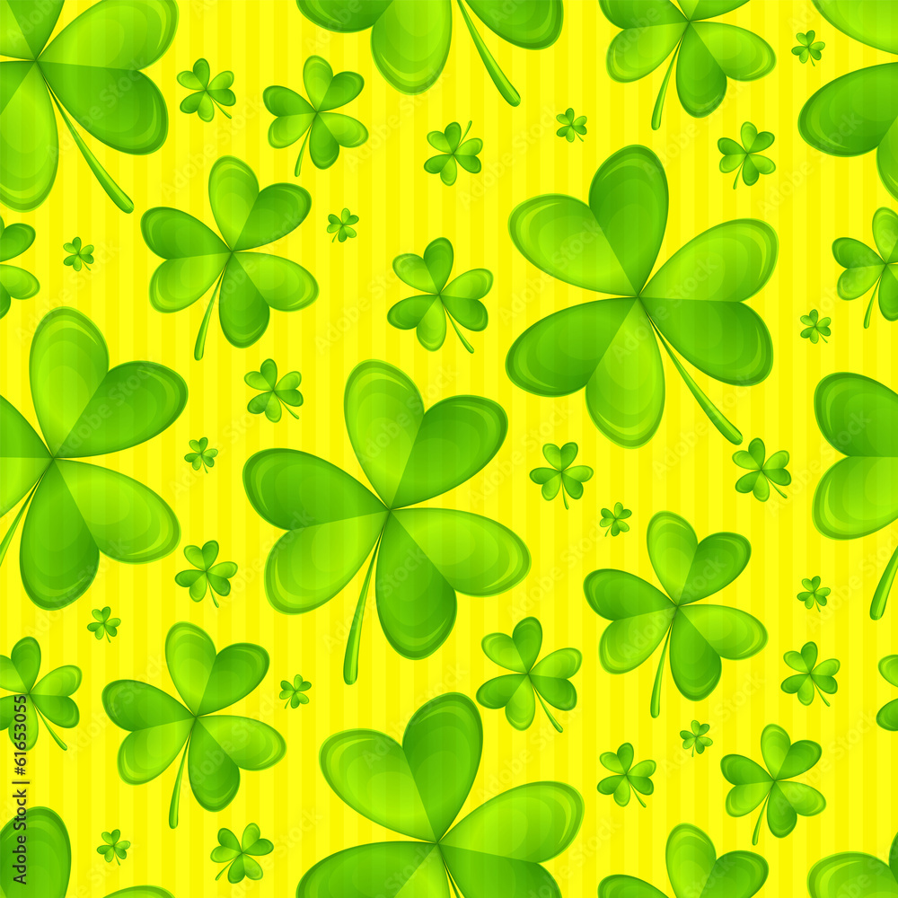 Seamless Texture Shamrock Seamless Texture Shamrock