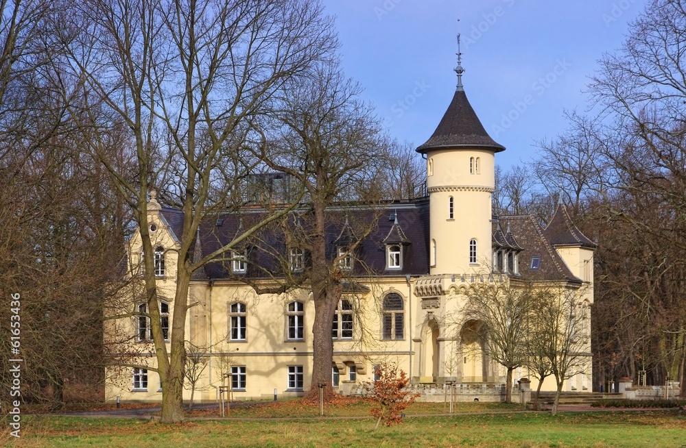 Naklejka premium Hohenbocka Schloss - Hohenbocka castle 01