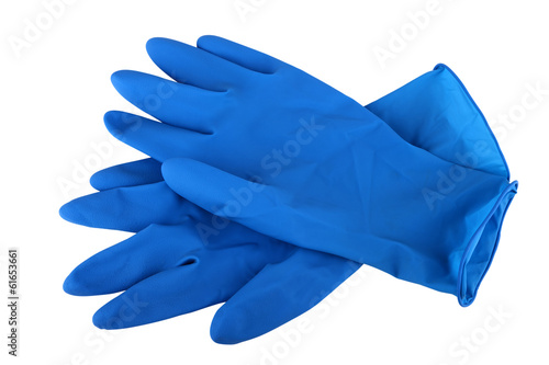 rubber gloves
