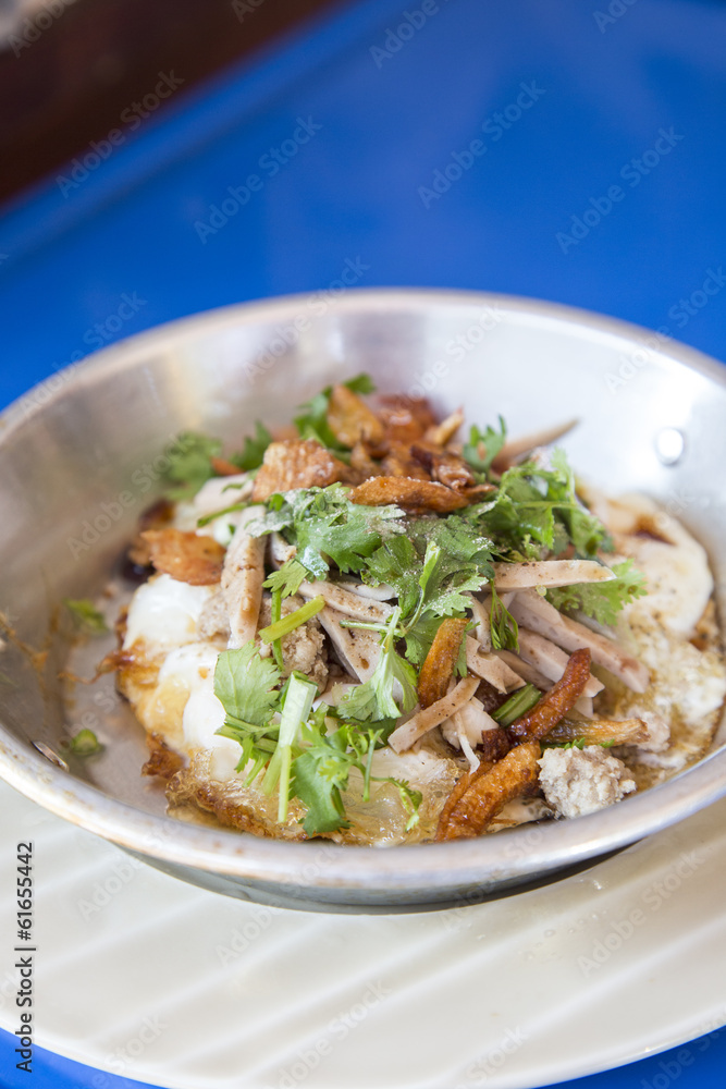 Pan egg breakfast asian food