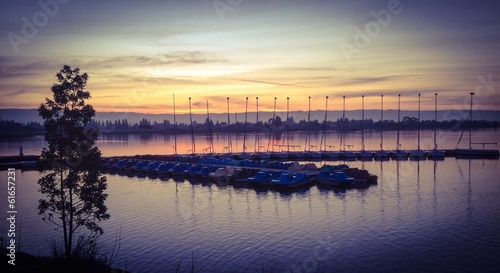 pier on the lake