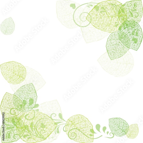 floraler Hintergrund