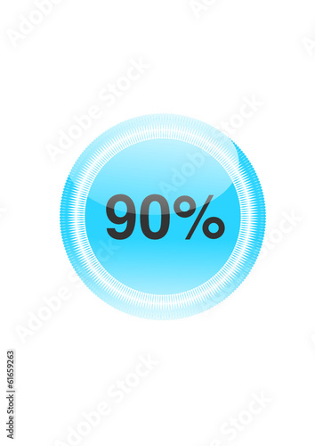 Icon, button, werbung, priskampf, verkauf