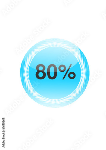 Icon, button, preiskampf, werbung,