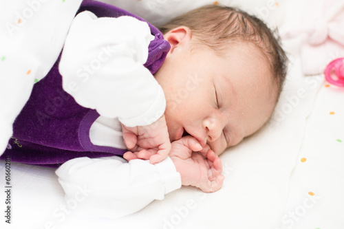 newborn baby sleeping