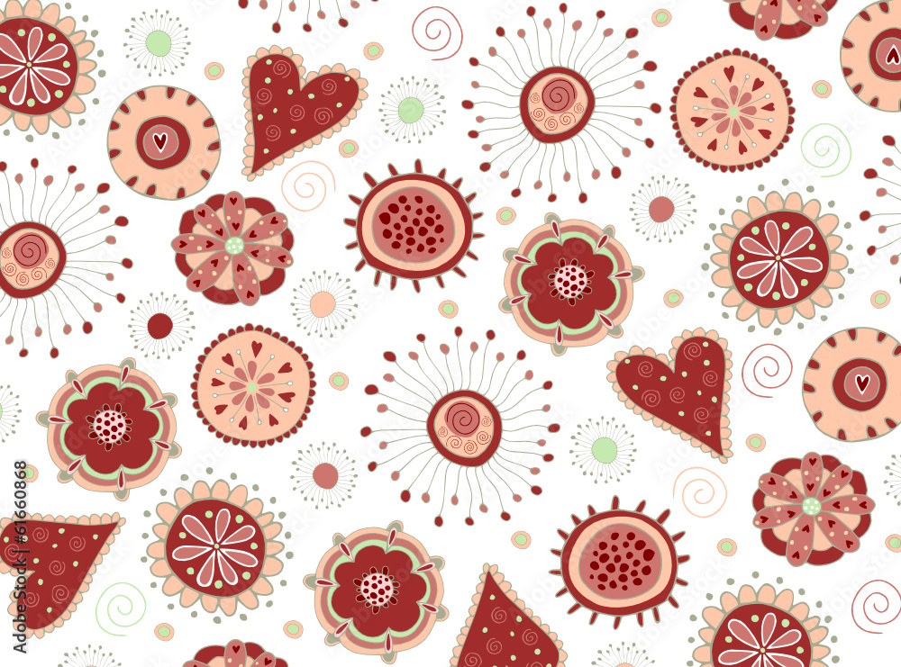 Floral abstract background Floral abstract background