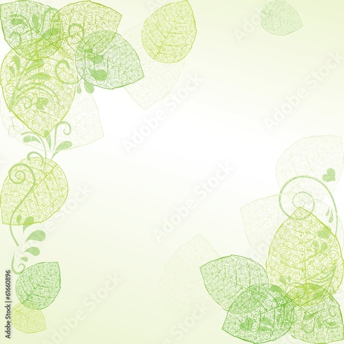 floraler Hintergrund