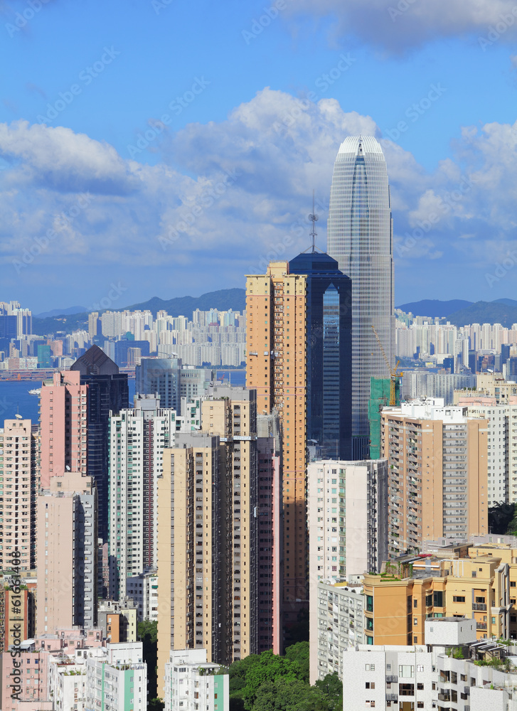 Obraz premium Hong Kong building