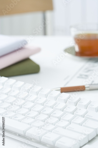Desk image in the office