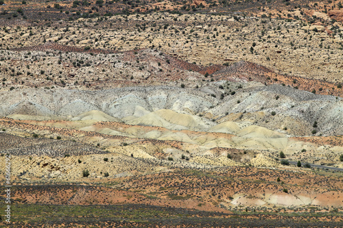 painted desert dans Arch national park, Arizona