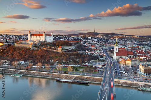 Canvas Print Bratislava, Slovakia.