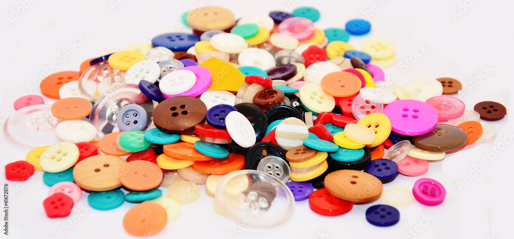 Buttons Colorful
