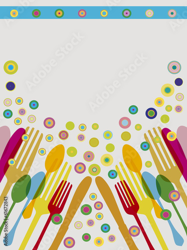 restaurant menu template, free copy space