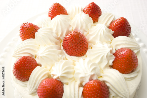 Valokuvatapetti Strawberry fancy cake
