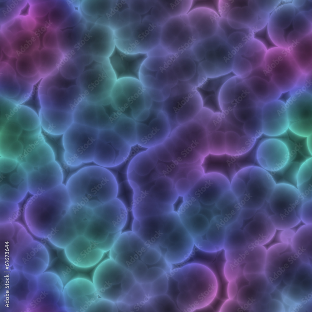 Abstract colorful cells seamless texture background.