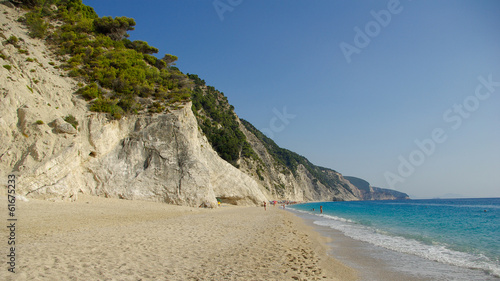 Egremni beach in Lefkada, Ionion sea, Greece