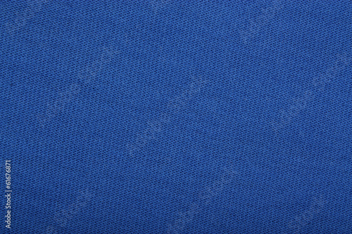 Blue cloth texture background