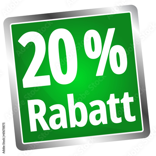 20 % Rabatt