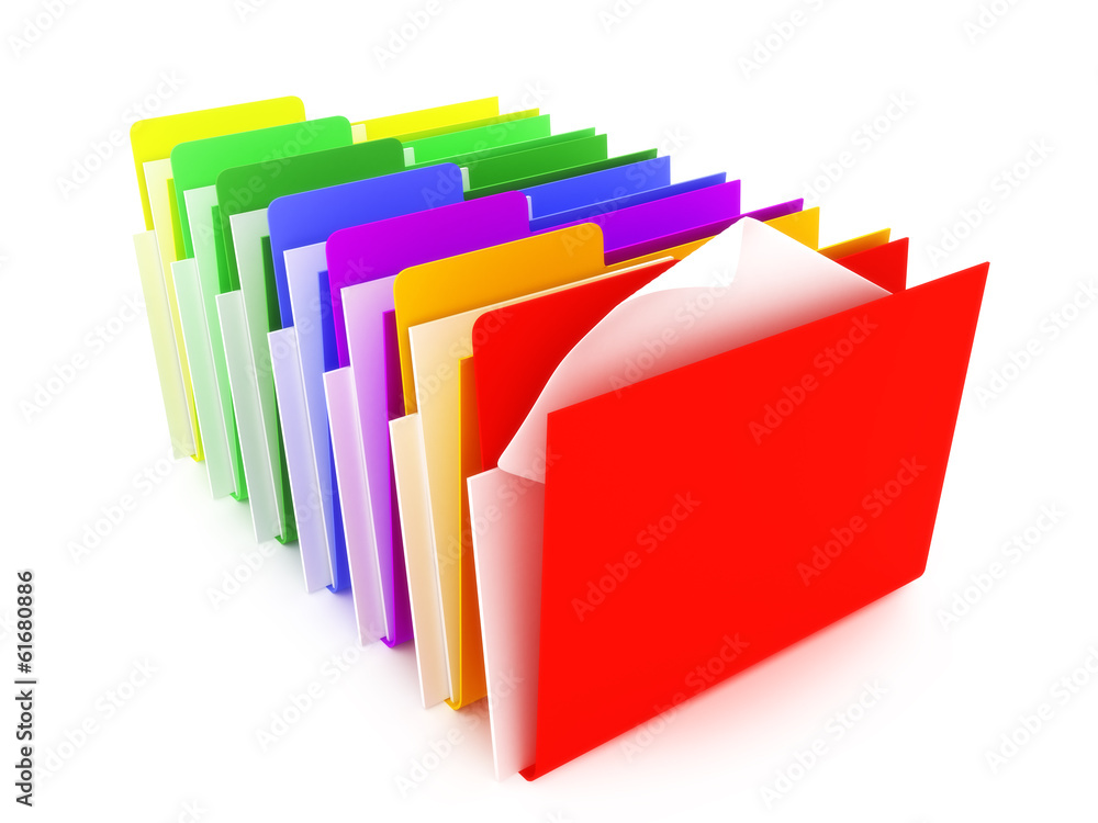 Colored Folders Colored Folders
