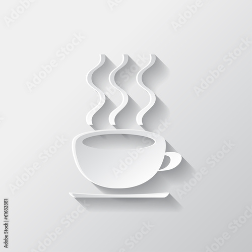 Hot drink web icon