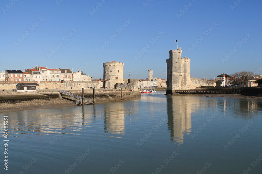 Entrée du vieux port de la Rochelle