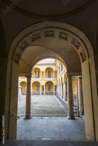 Pavia  court of the University