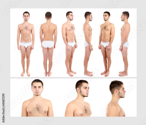 Snapshot of model. Handsome...