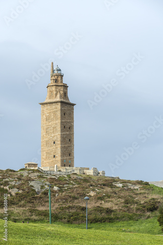 Tower of Hercules in A Coruna, Galicia, Spain. © Anibal Trejo