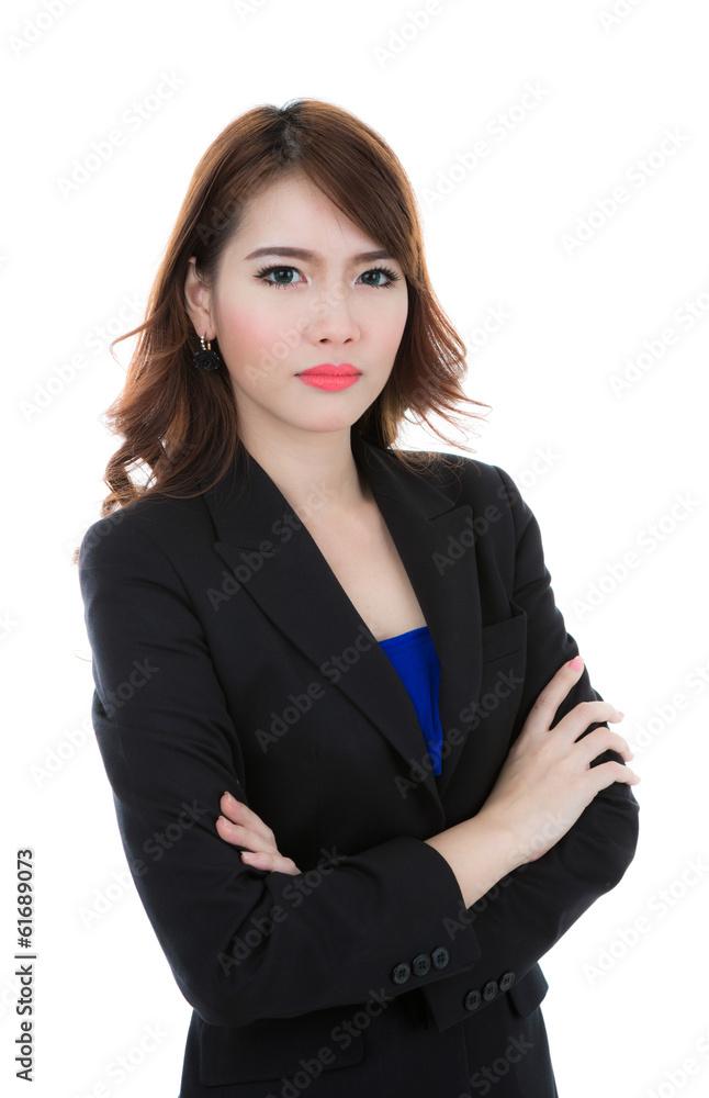 Business woman isolated on white background Business woman isolated on white background