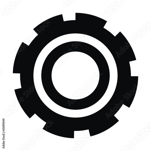 gear, vector icon