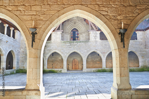 Interior view of Palace of Duques de Braganca  Guimaraes  Portug