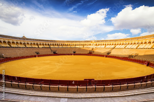 Bullfight arena (Plaza de toros de la Real Maestranza) Sevilla photo