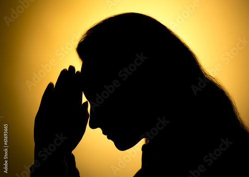 Εκτύπωση καμβά Praying Hands