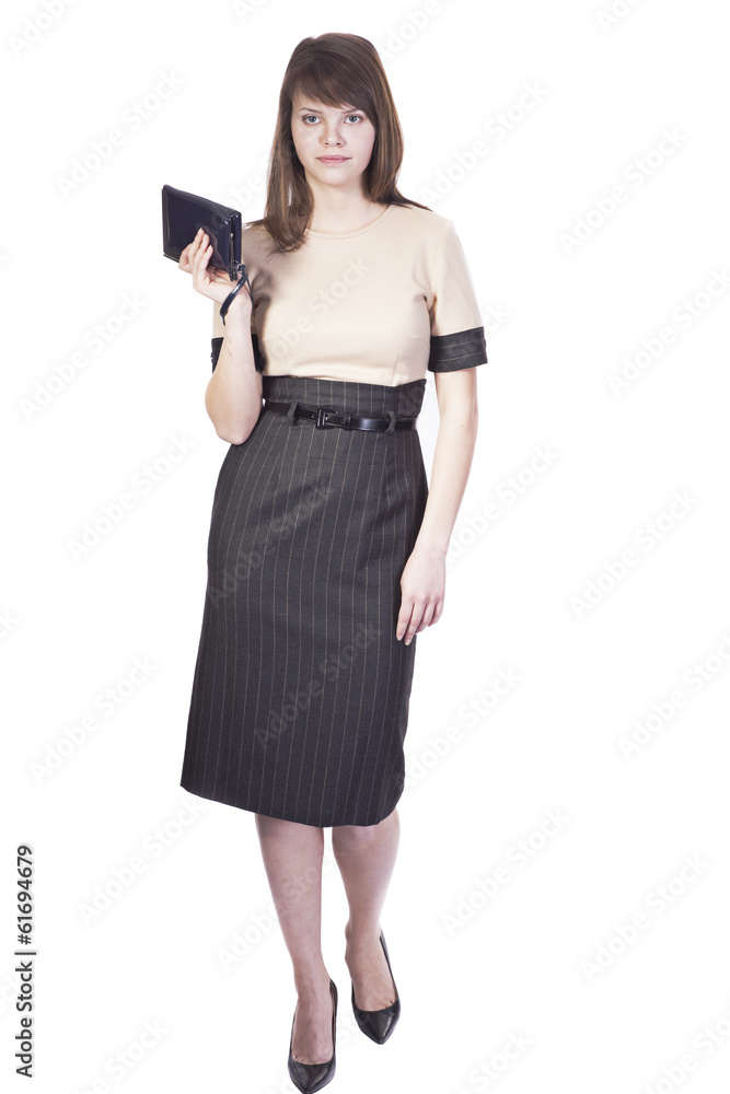 young woman in busness style young woman in busness style