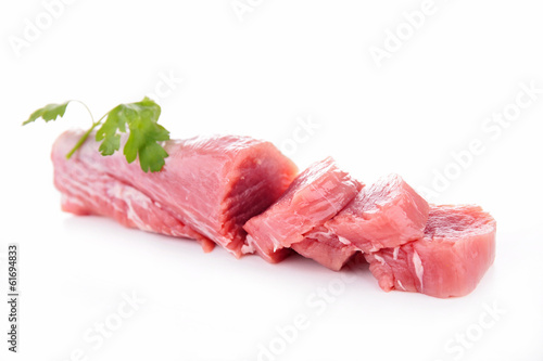 raw meat photo