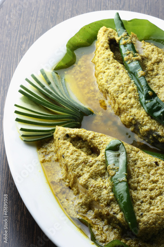 Elisher tela jhal – A Bengali Dish photo