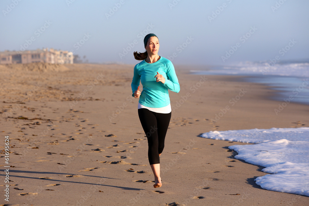 Woman running Woman running