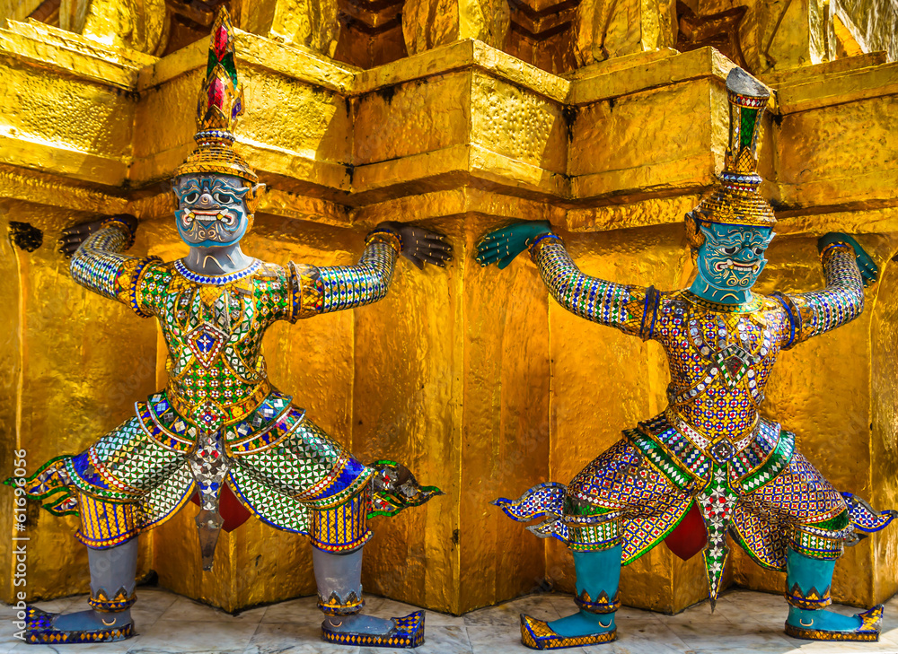 Guardian of Wat Phra Kaeo Temple