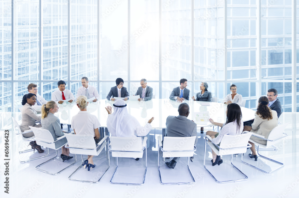 Business Conference in Skyscraper Business Conference in Skyscraper