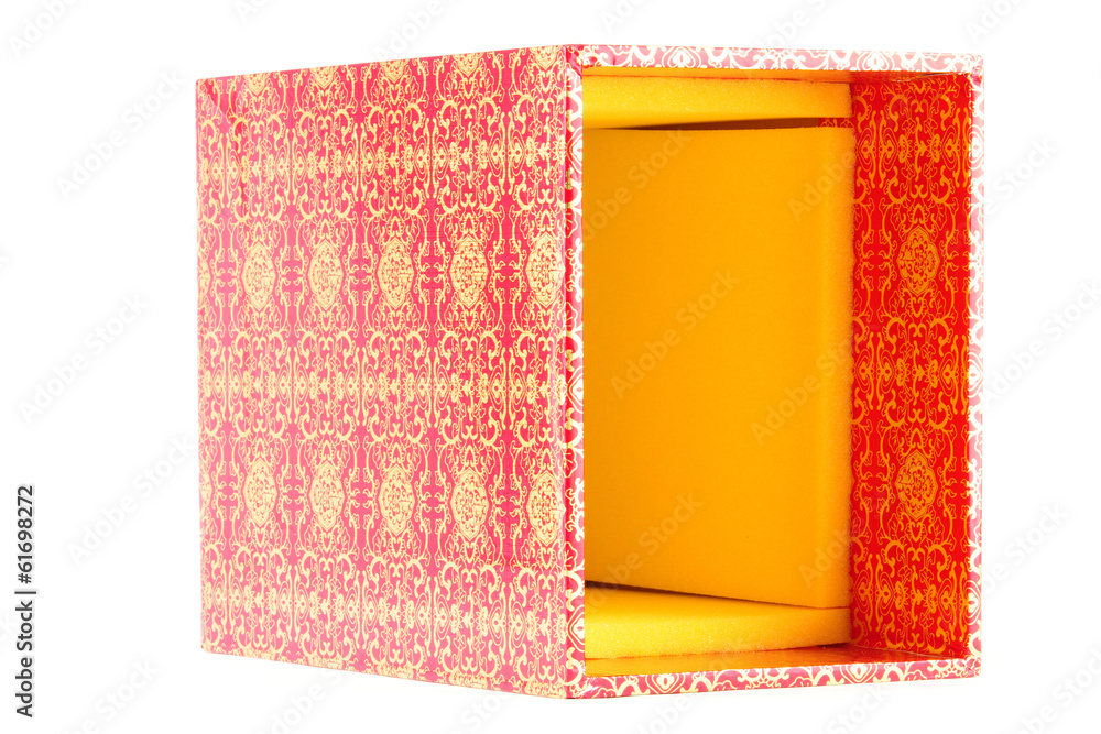 Fototapeta premium beautiful red box