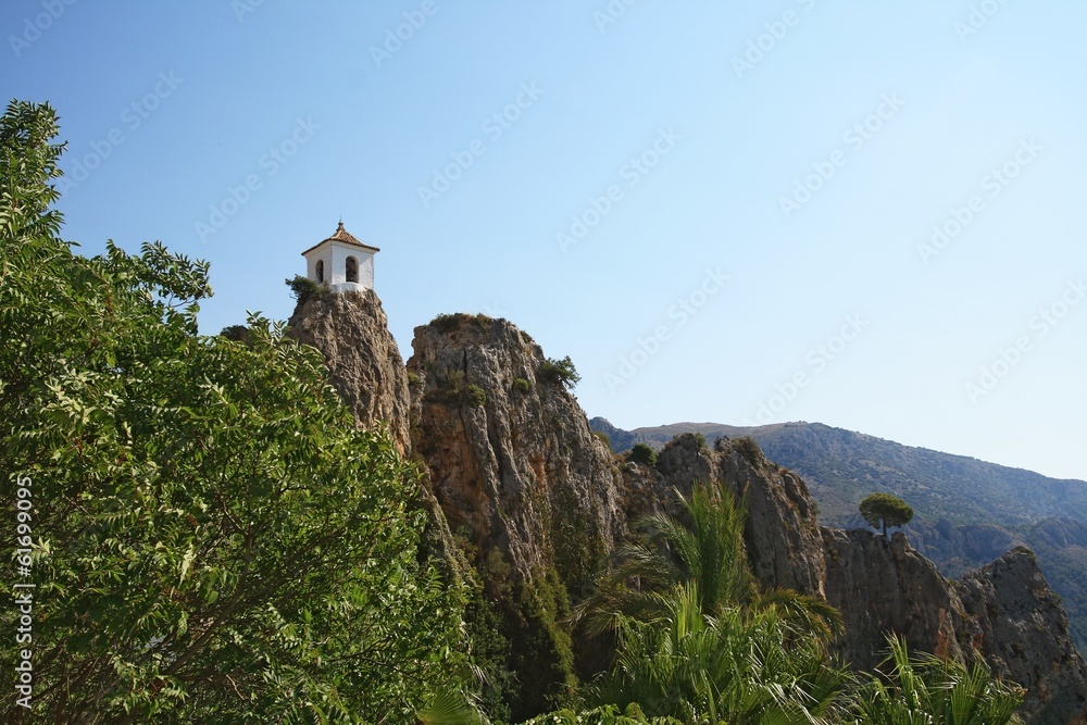 Bell Tower in Guadalest, Valencia, Spain
