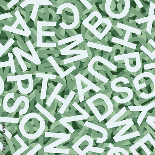 Buchstaben Hintergrund bunt - endlos