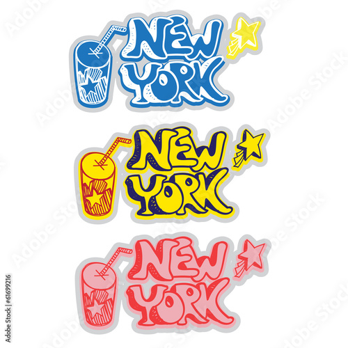 new york sticker