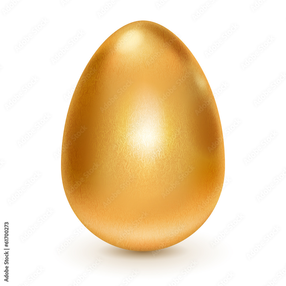 Fototapeta premium złote jajko