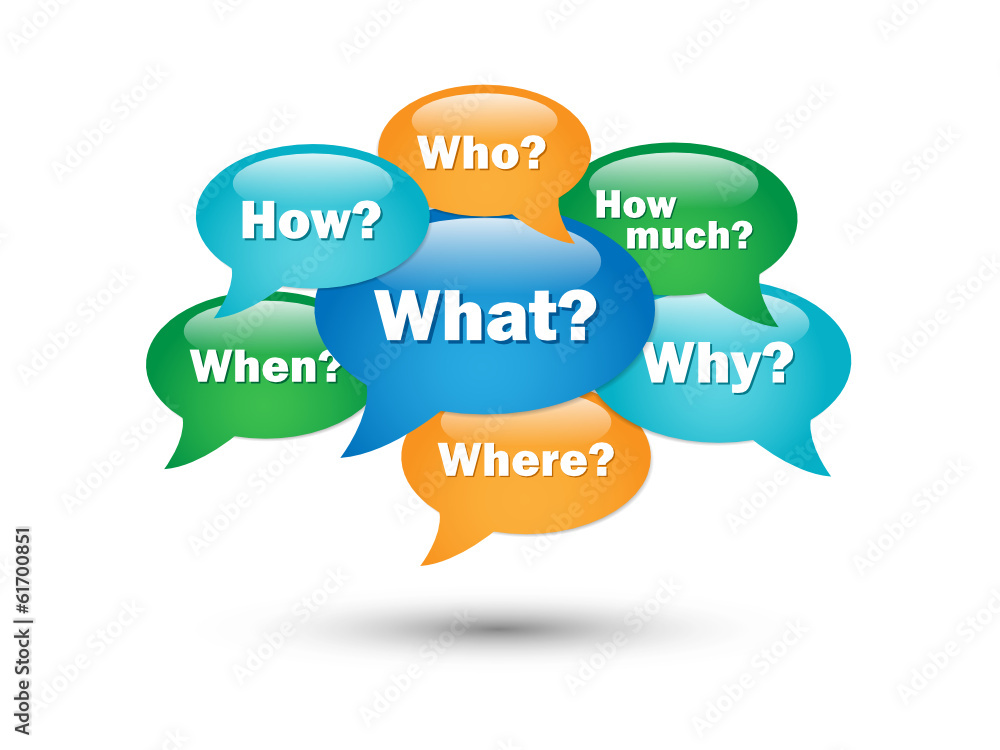 QUESTIONS SPEECH BALLOONS (bubbles what where when who why how) QUESTIONS SPEECH BALLOONS (bubbles what where when who why how)