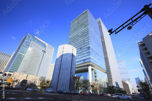 Sotobori-dori areas in Marunouchi